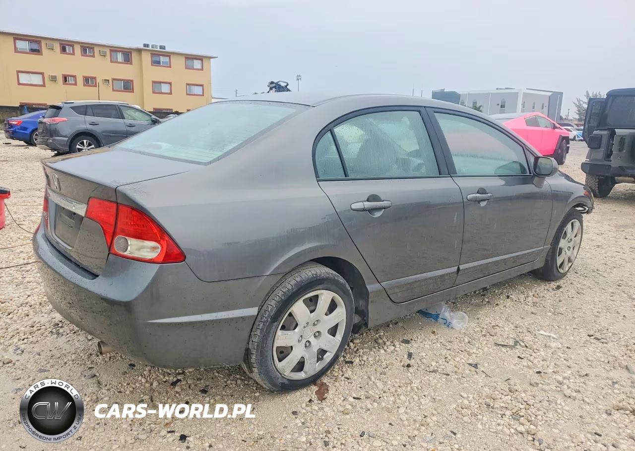2010 Honda Civic Lx VIN:2HGFA1F56AH308255 - 3