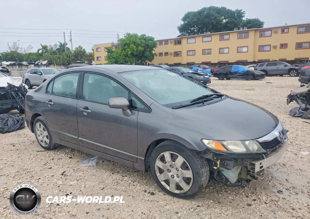 2010 Honda Civic Lx VIN:2HGFA1F56AH308255 - 4