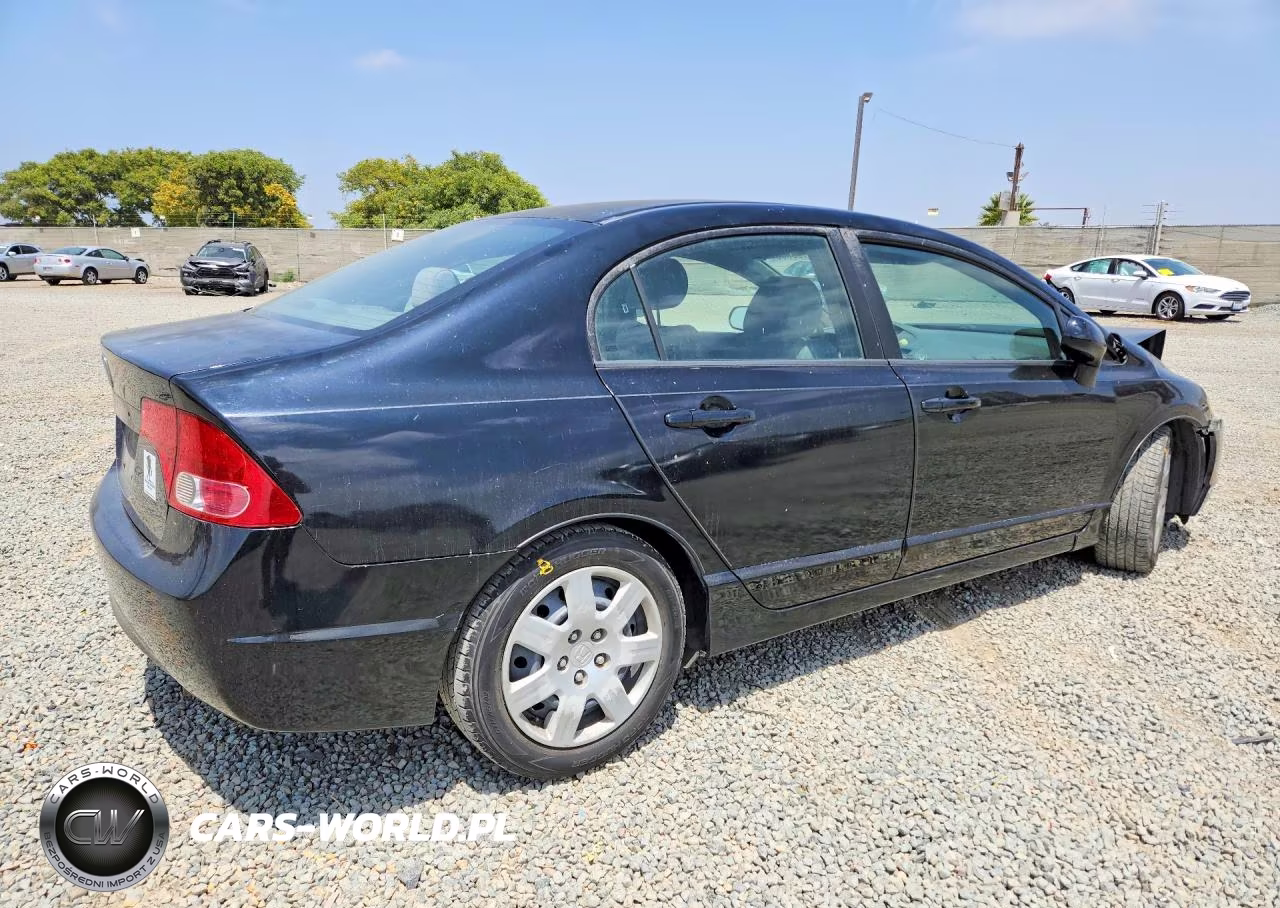 2007 Honda Civic Lx VIN:2HGFA16567H513650 - 3