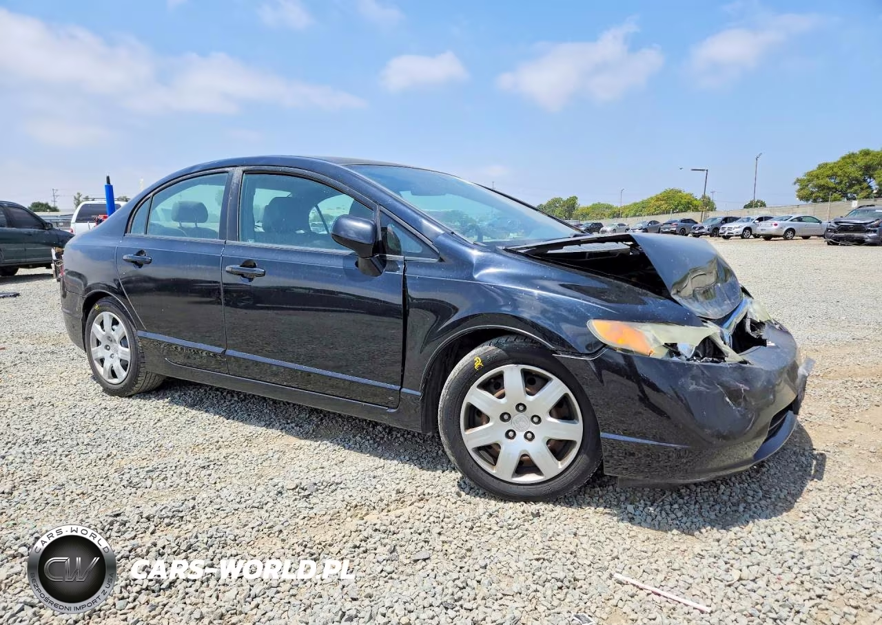 2007 Honda Civic Lx VIN:2HGFA16567H513650 - 4