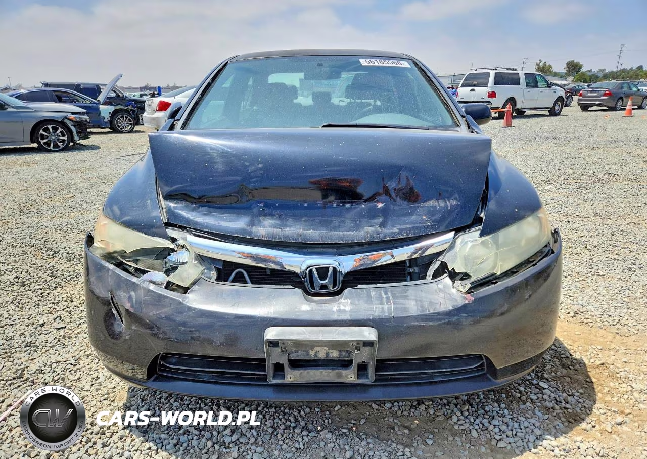 2007 Honda Civic Lx VIN:2HGFA16567H513650 - 5