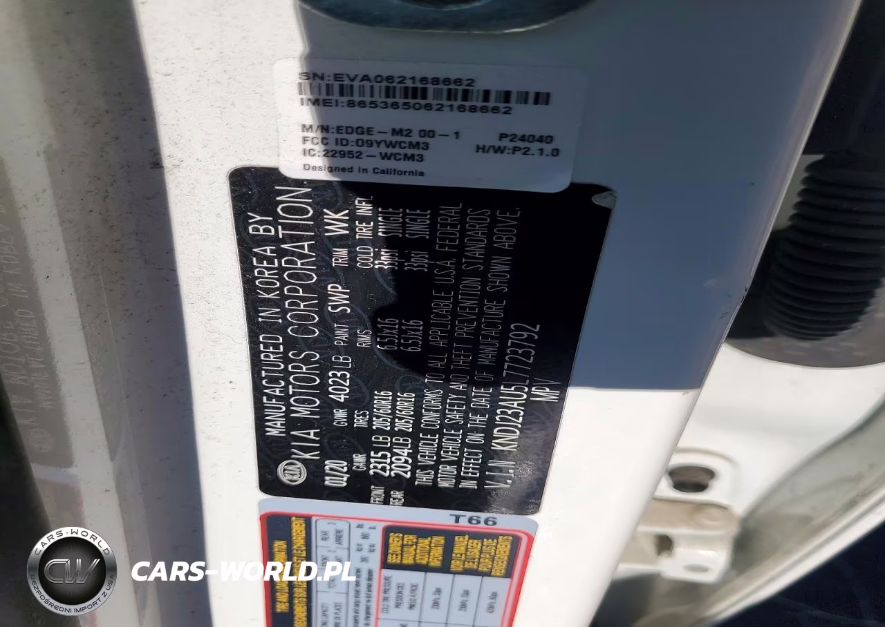 2020 Kia Soul Lx VIN:KNDJ23AU5L7723792 - 12