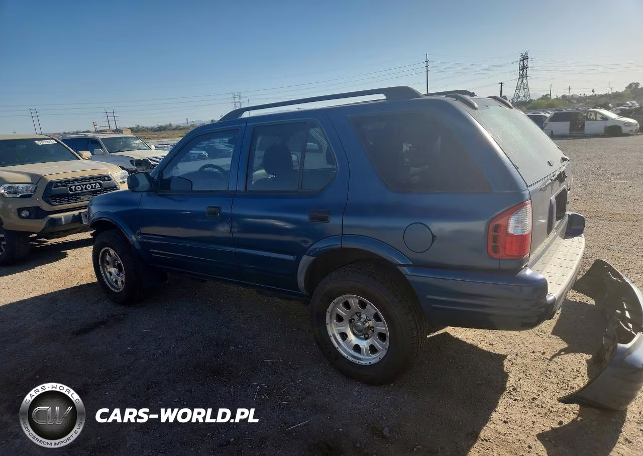 2003 Isuzu Rodeo S VIN:4S2CK58W834306717 - 2