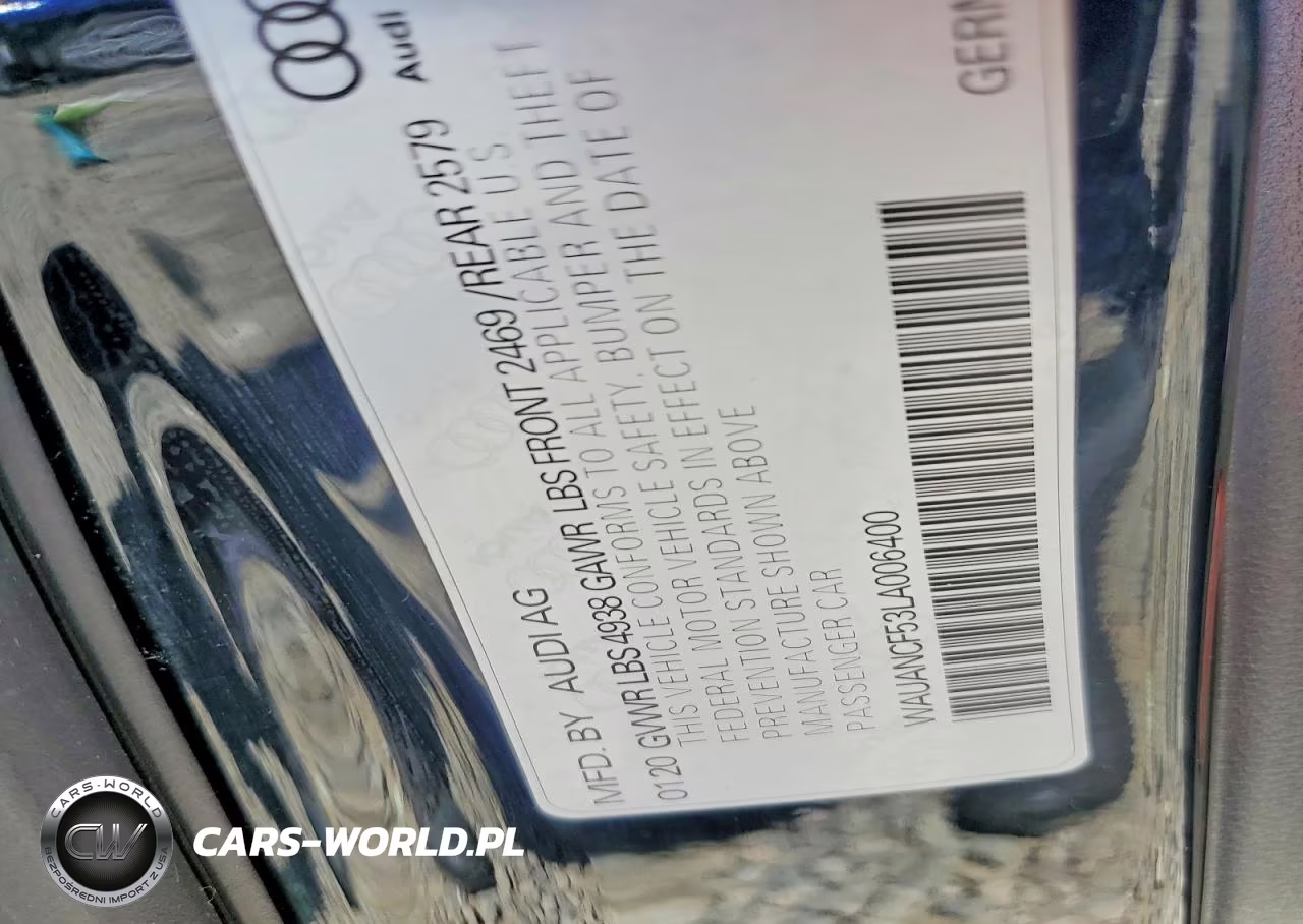 2020 Audi A5 Premium VIN:WAUANCF53LA006400 - 12