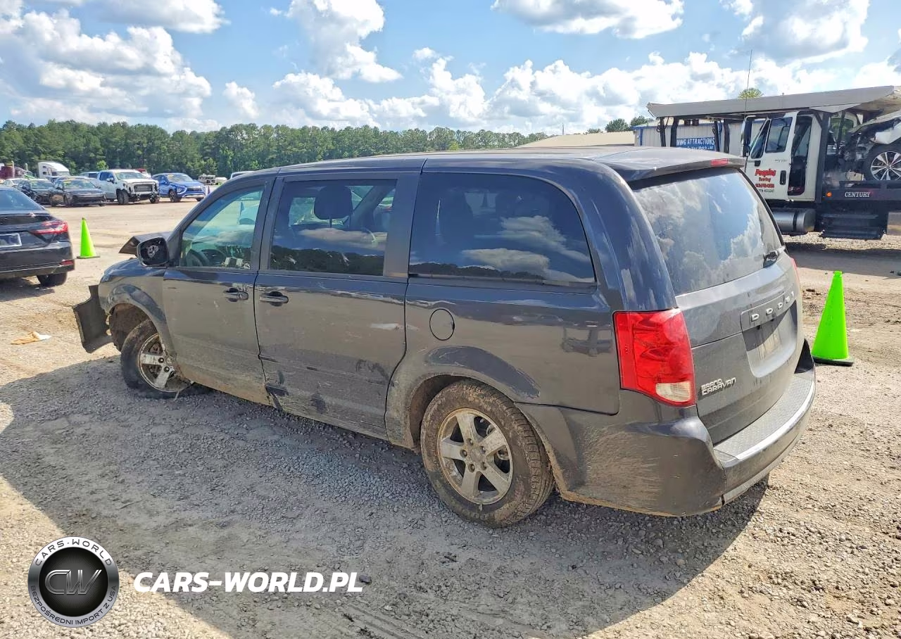 2012 Dodge Grand Caravan Sxt VIN:2C4RDGCG0CR275214 - 2