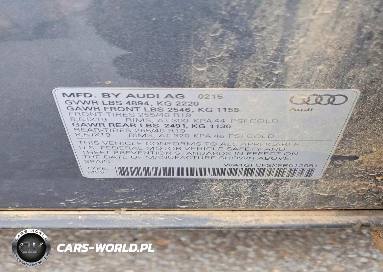 2015 Audi Q3 Prestige VIN:WA1GFCFSXFR012081 - 13