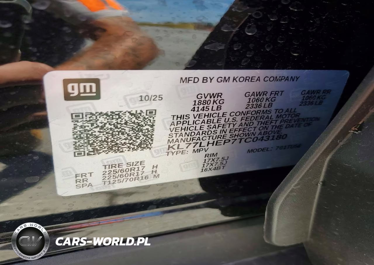 2026 Chevrolet Trax 1Lt VIN:KL77LHEP7TC043180 - 14
