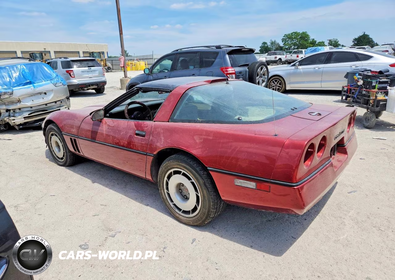 1987 Chevrolet Corvette VIN:1G1YY2183H5111533 - 2