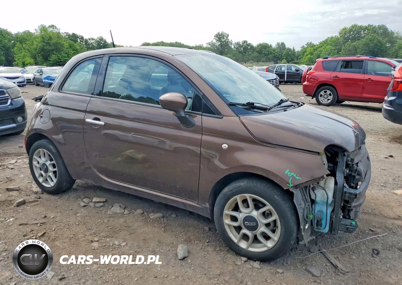 2015 Fiat 500 Pop VIN:3C3CFFAR9FT656631 - 4