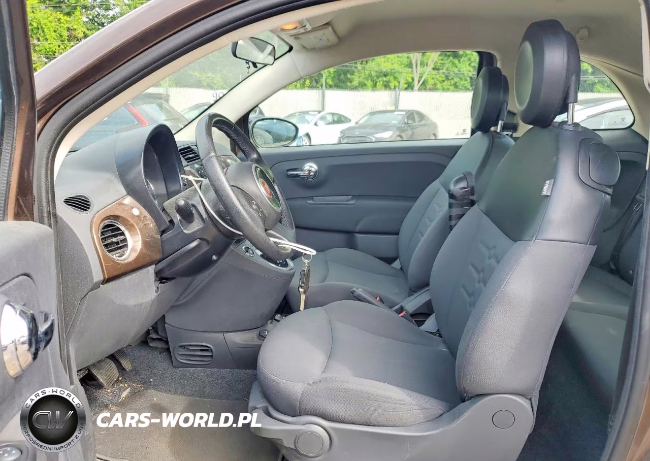 2015 Fiat 500 Pop VIN:3C3CFFAR9FT656631 - 7