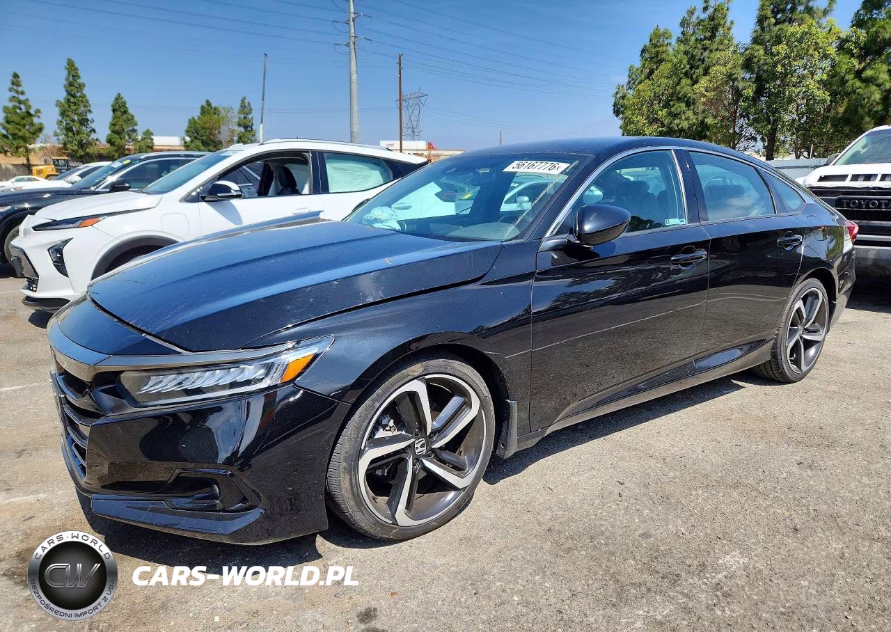 2022 Honda Accord Sport VIN:1HGCV1F36NA081742 - 1