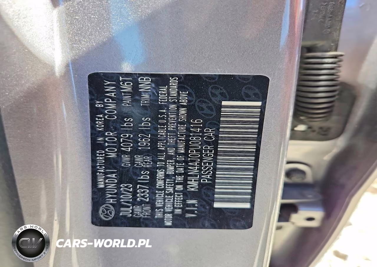 2023 Hyundai Elantra Limited VIN:KMHLN4AJ0PU081416 - 13