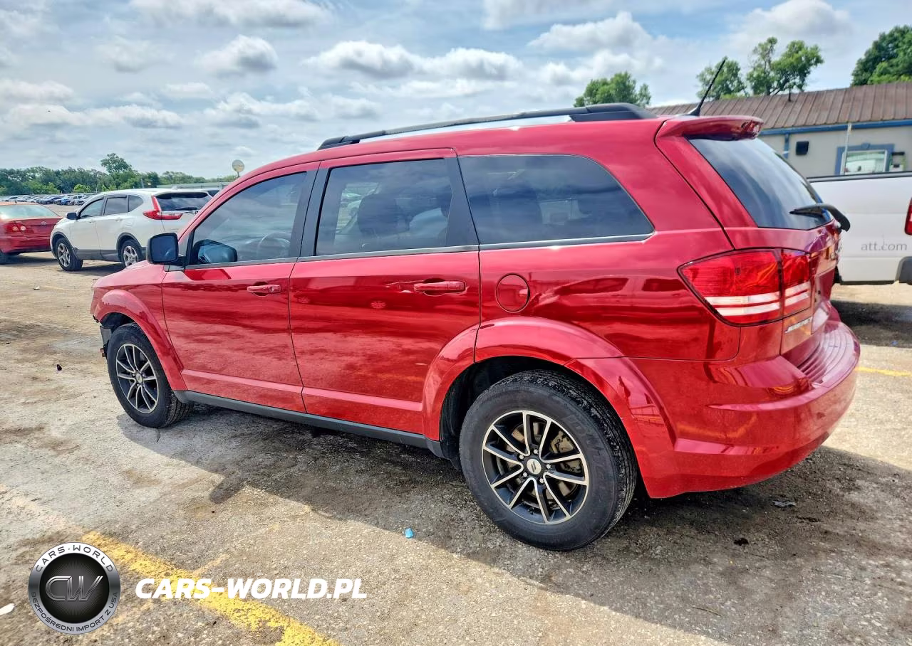 2018 Dodge Journey Se VIN:3C4PDCABXJT385897 - 2