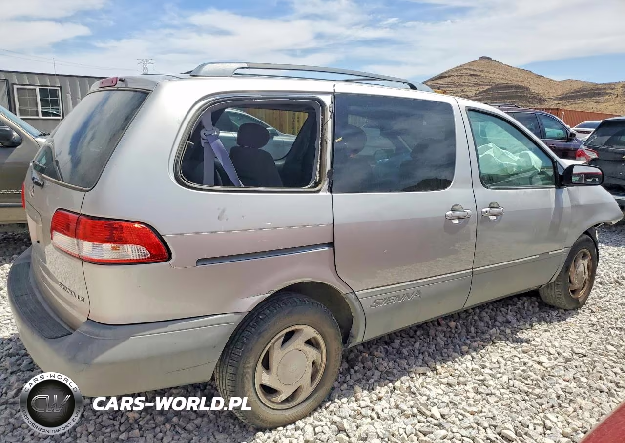 2001 Toyota Sienna Le VIN:4T3ZF13C41U399378 - 3