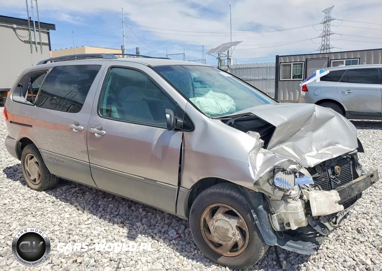 2001 Toyota Sienna Le VIN:4T3ZF13C41U399378 - 4