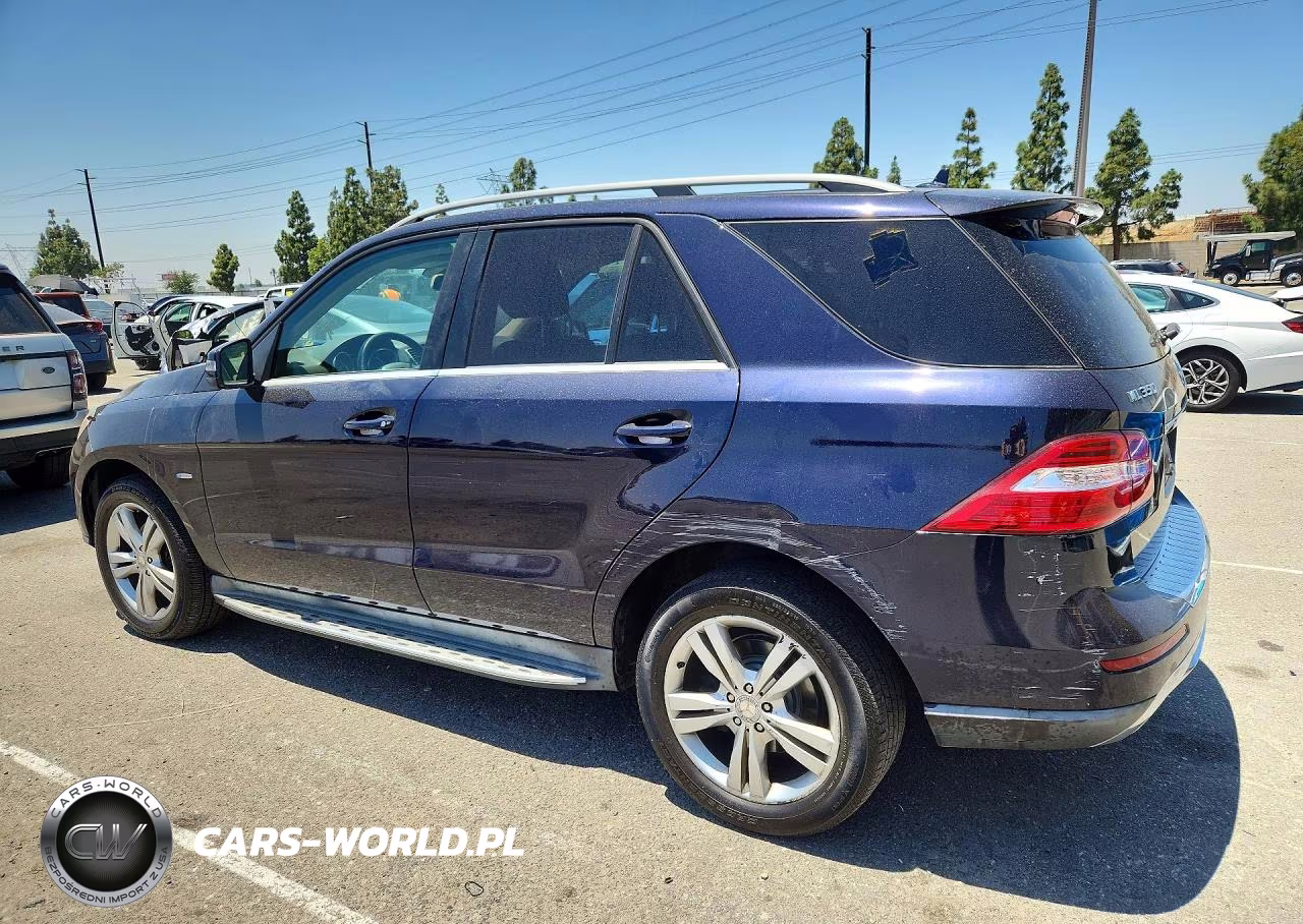 2012 Mercedes-Benz Ml 350 4Matic VIN:4JGDA5HB0CA019840 - 2