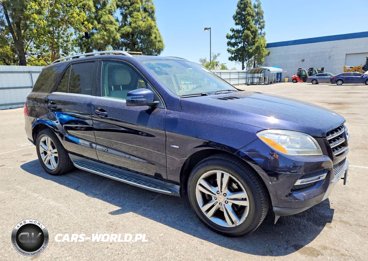 2012 Mercedes-Benz Ml 350 4Matic VIN:4JGDA5HB0CA019840 - 4