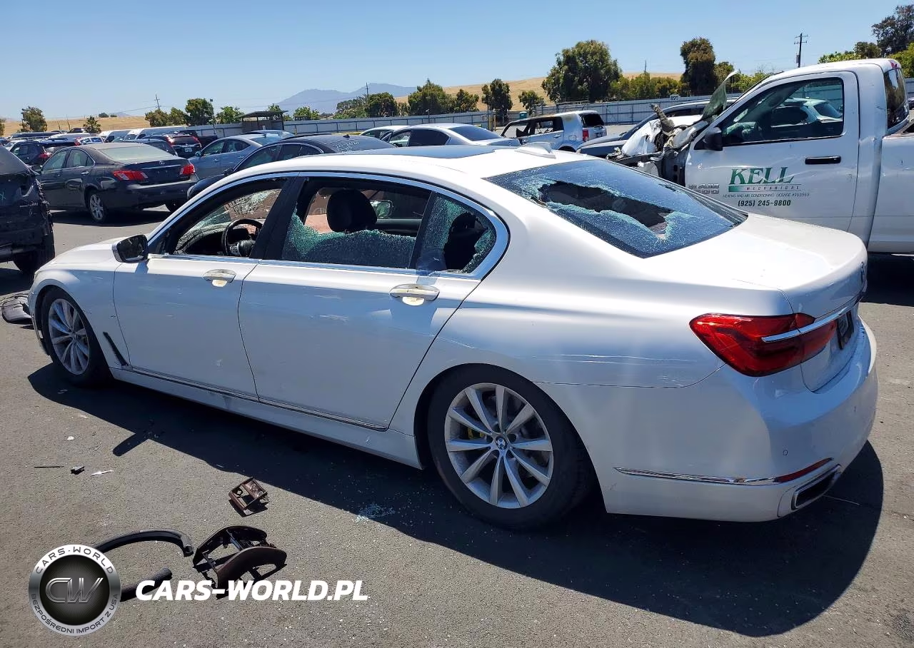 2016 BMW 740 I VIN:WBA7E2C50GG548131 - 2