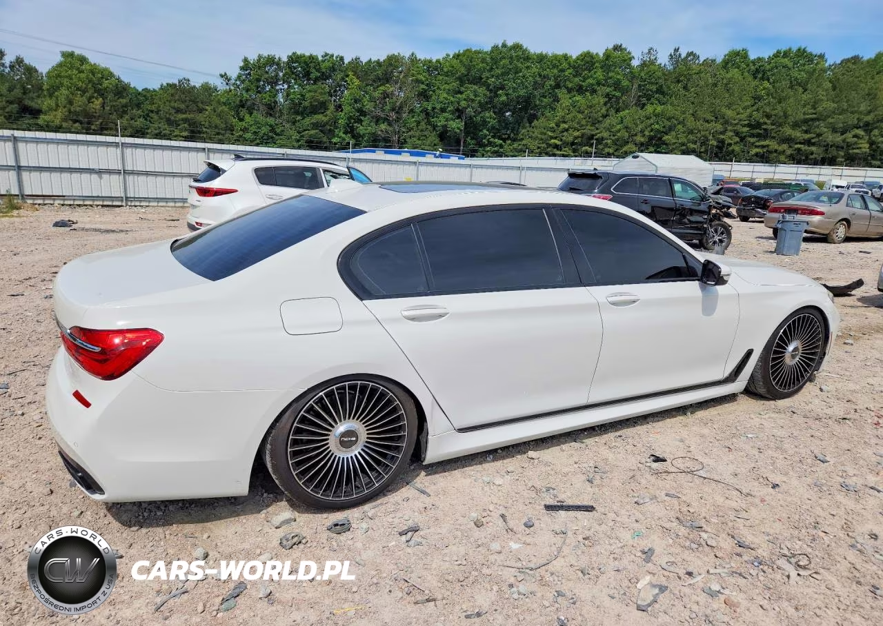 2016 BMW 740 I VIN:WBA7E2C59GG548029 - 2