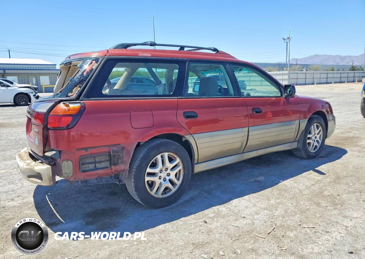 2004 Subaru Legacy Outback Awp VIN:4S3BH675147625302 - 3