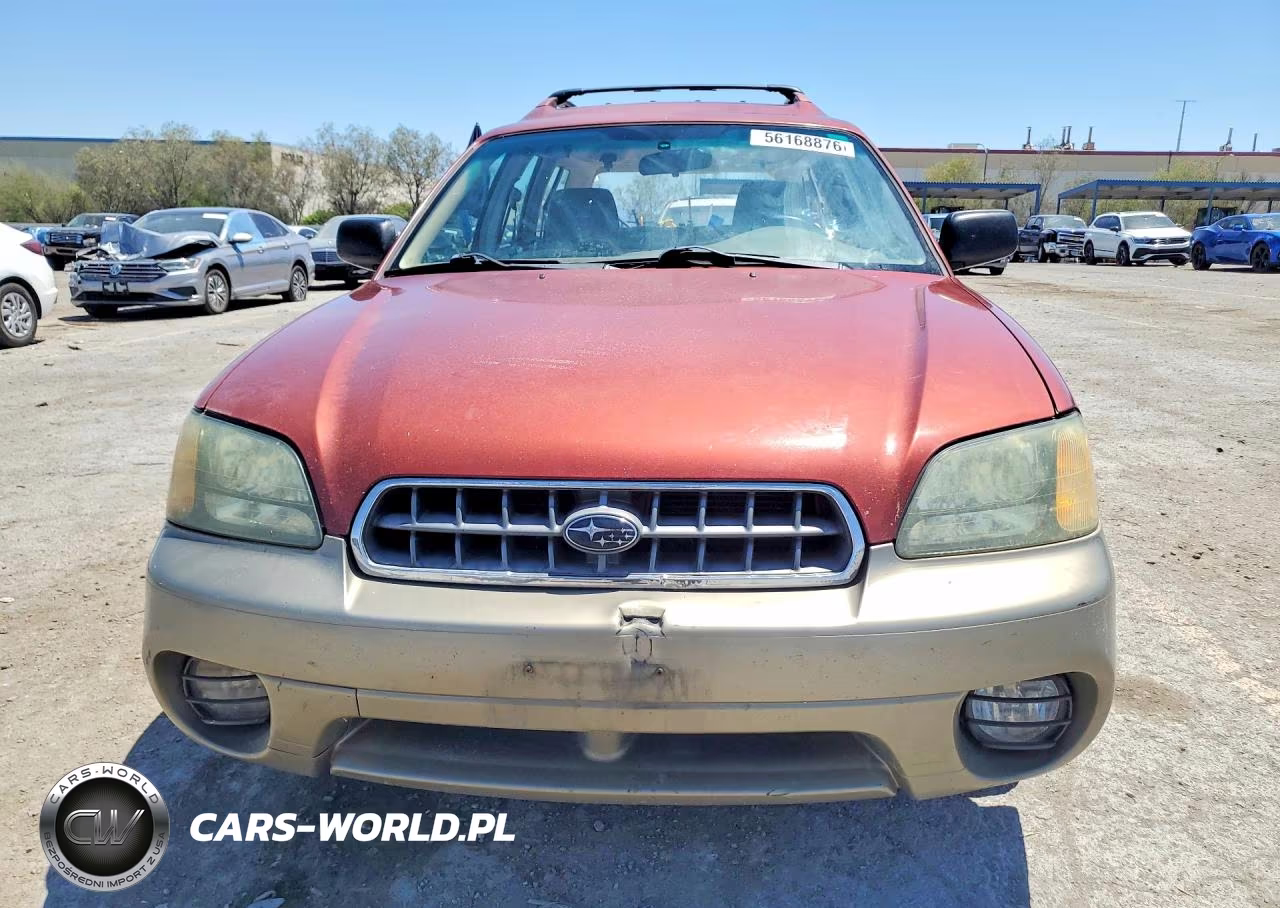 2004 Subaru Legacy Outback Awp VIN:4S3BH675147625302 - 5