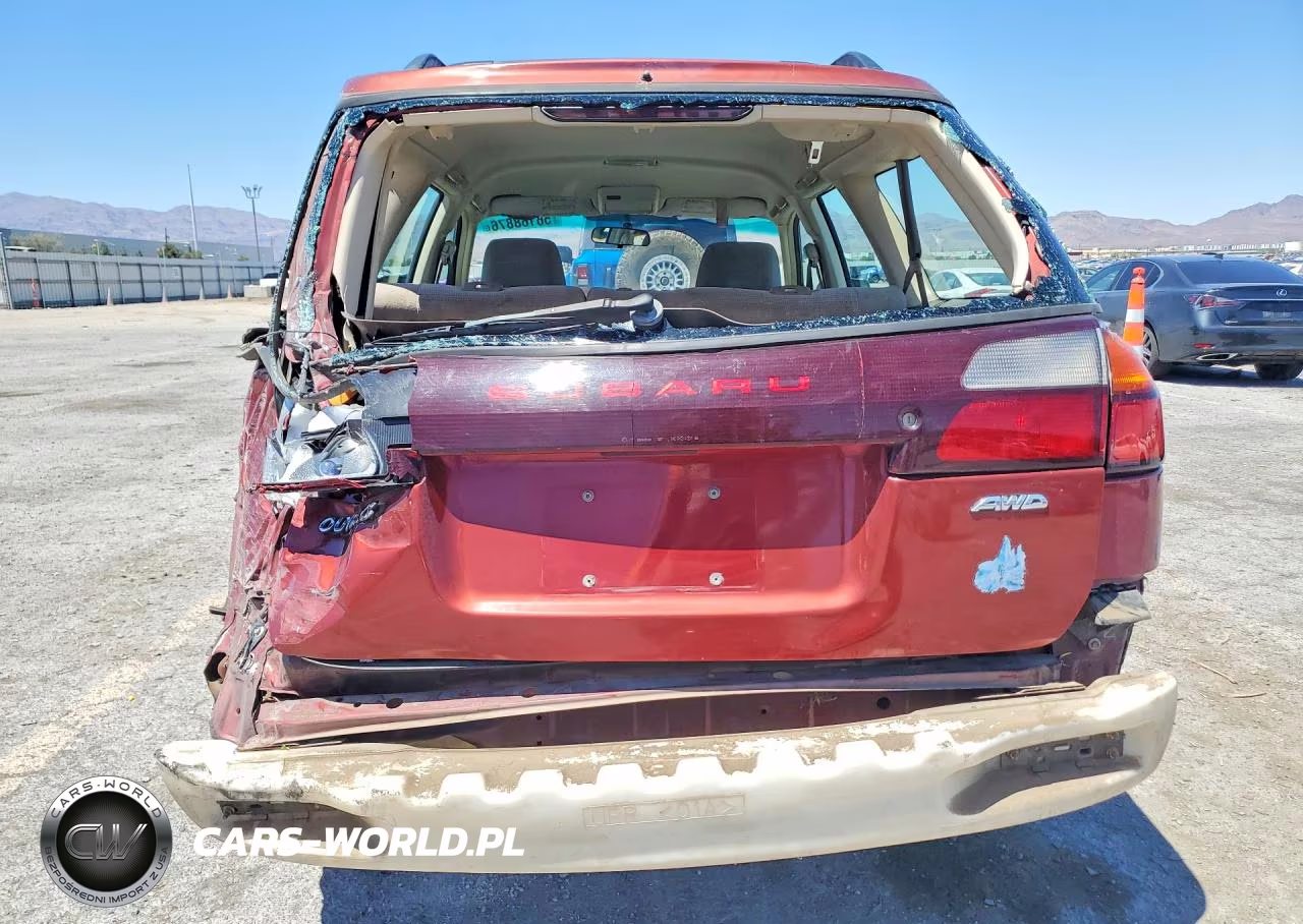 2004 Subaru Legacy Outback Awp VIN:4S3BH675147625302 - 6