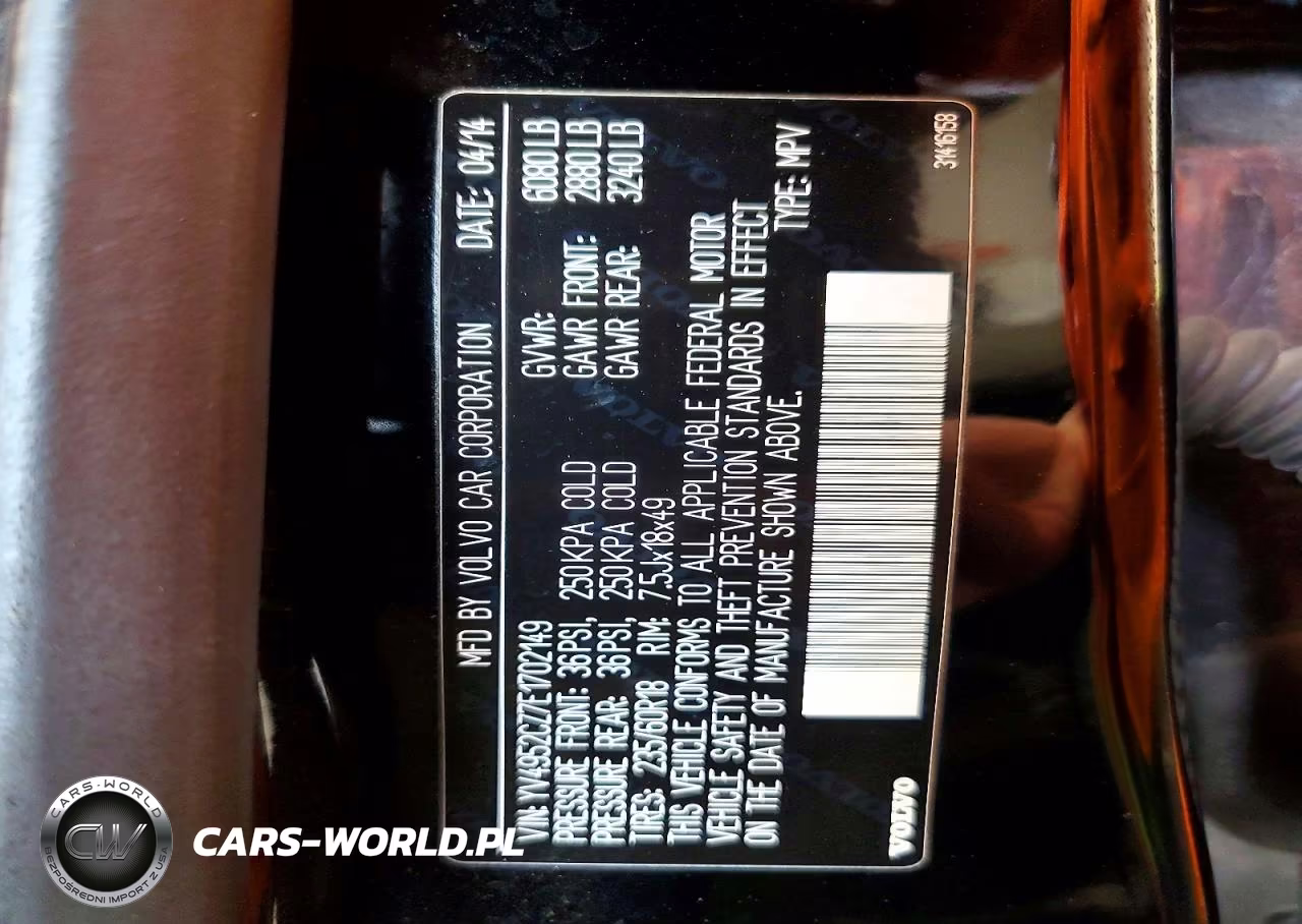 2014 Volvo Xc90 3.2 VIN:YV4952CZ7E1702149 - 13