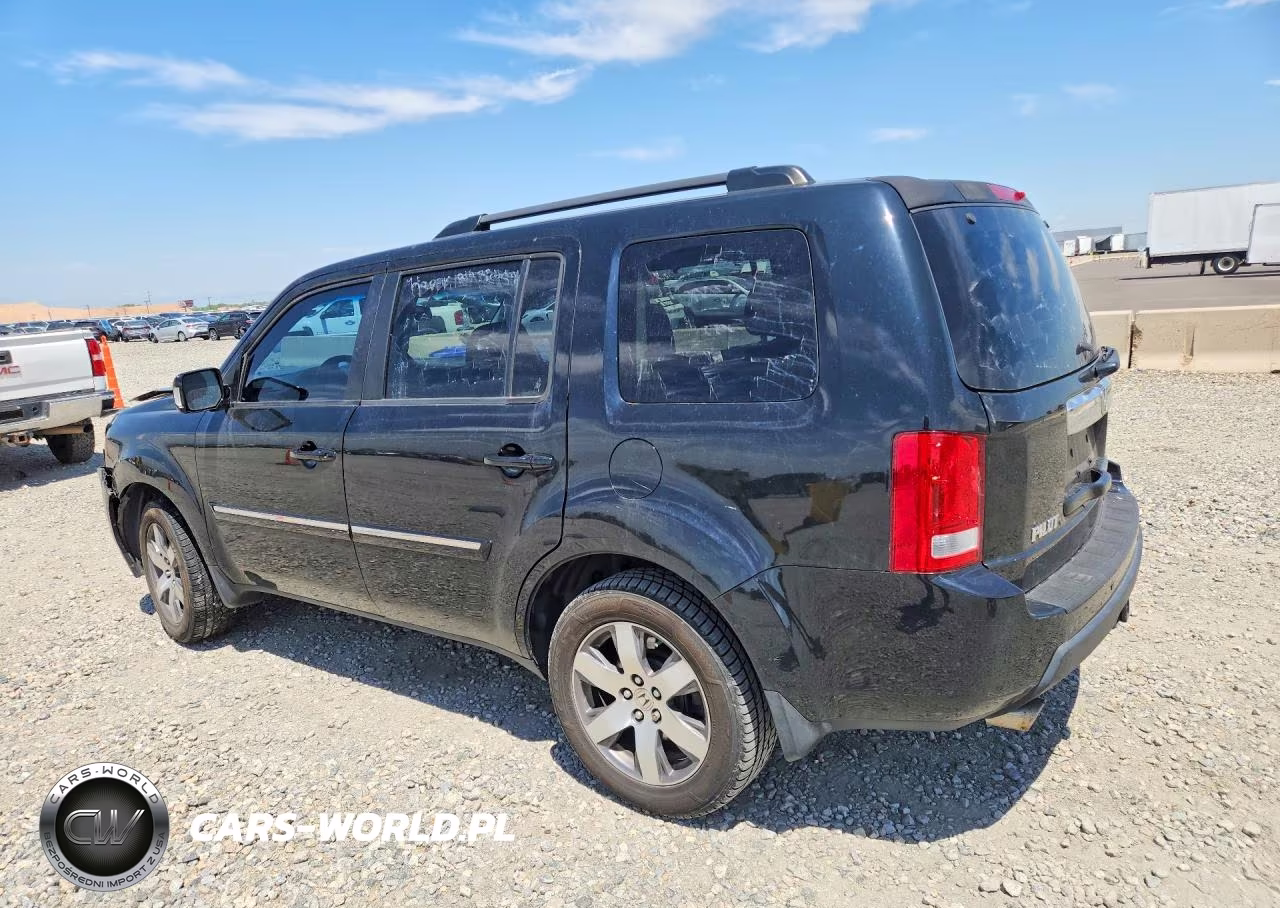 2013 Honda Pilot Touring VIN:5FNYF4H99DB073127 - 2