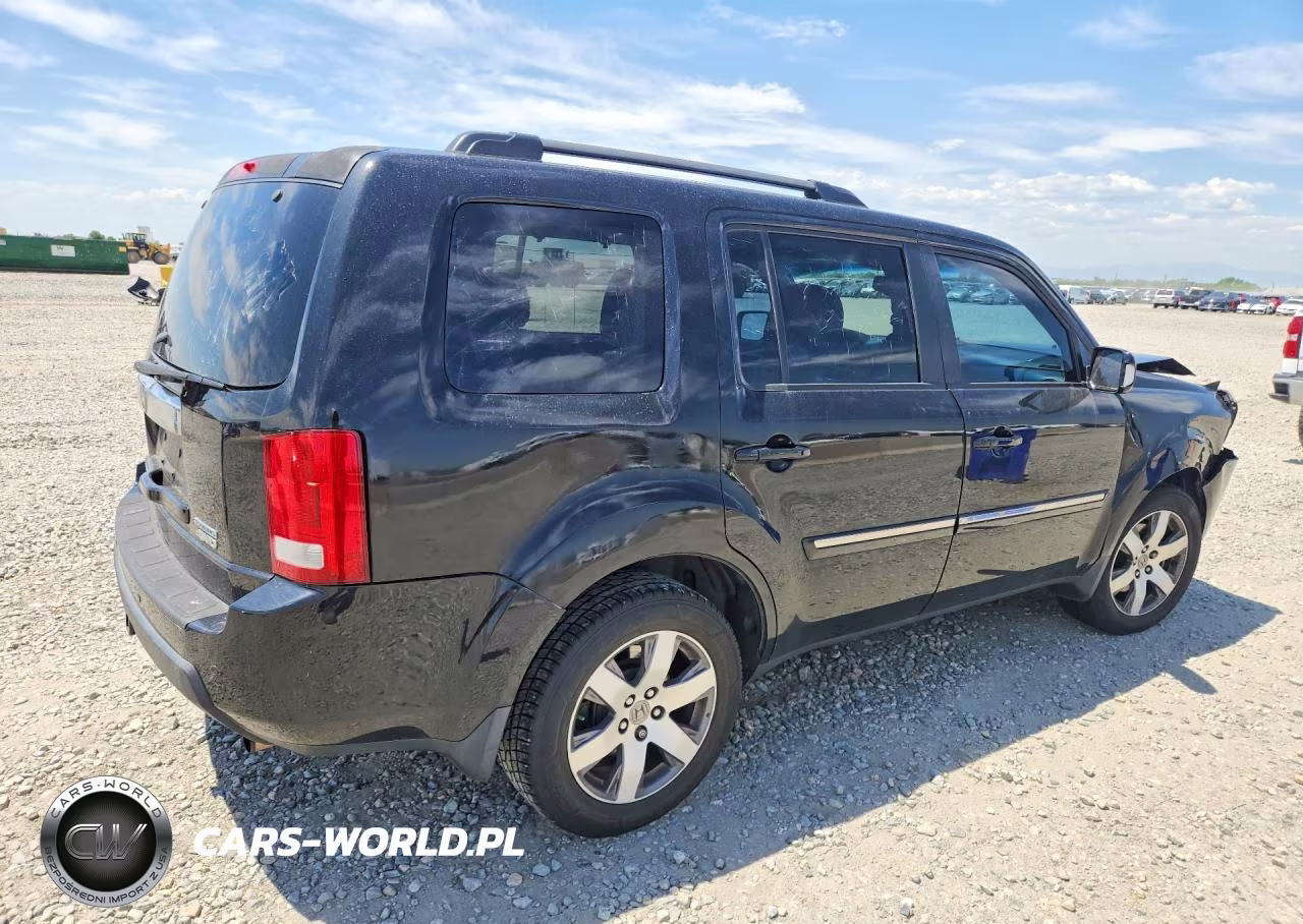 2013 Honda Pilot Touring VIN:5FNYF4H99DB073127 - 3