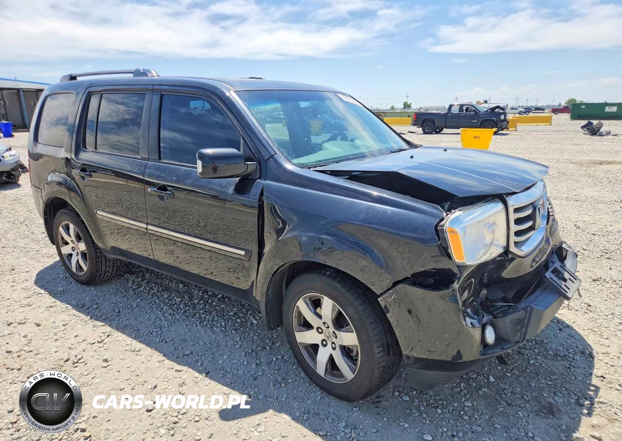 2013 Honda Pilot Touring VIN:5FNYF4H99DB073127 - 4