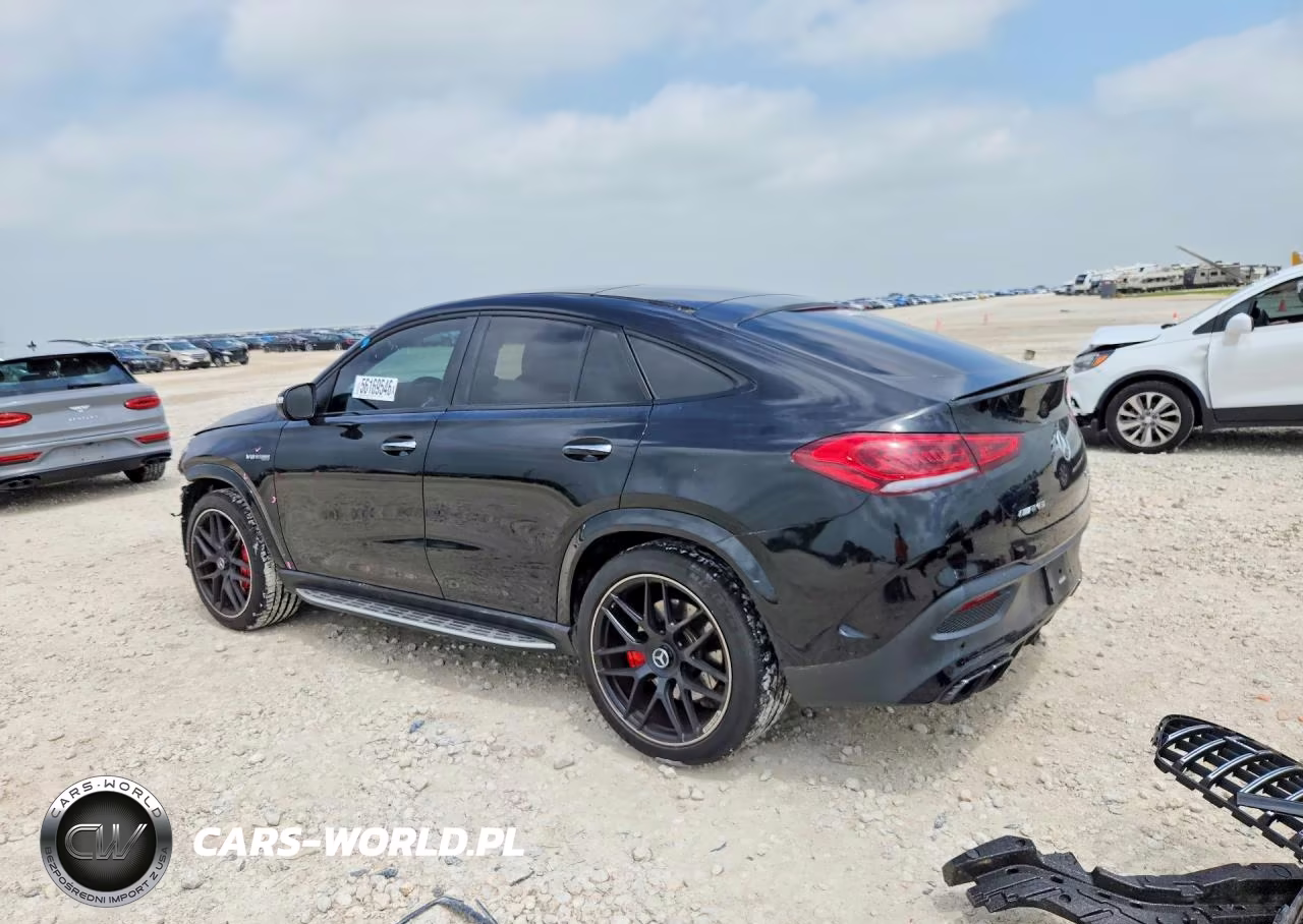 2021 Mercedes-Benz Gle Coupe 63 S 4Matic Amg VIN:4JGFD8KB6MA394062 - 2