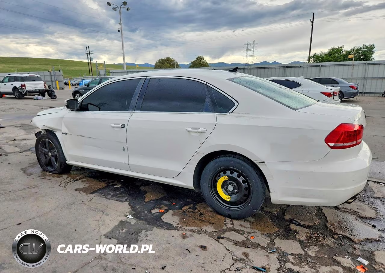 2014 Volkswagen Passat Se VIN:1VWBT7A3XEC053874 - 2