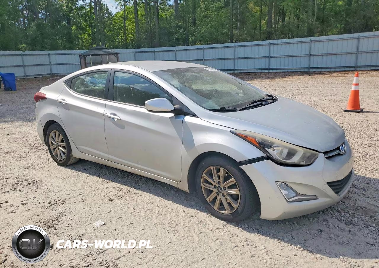 2014 Hyundai Elantra Se VIN:KMHDH4AE1EU147838 - 4