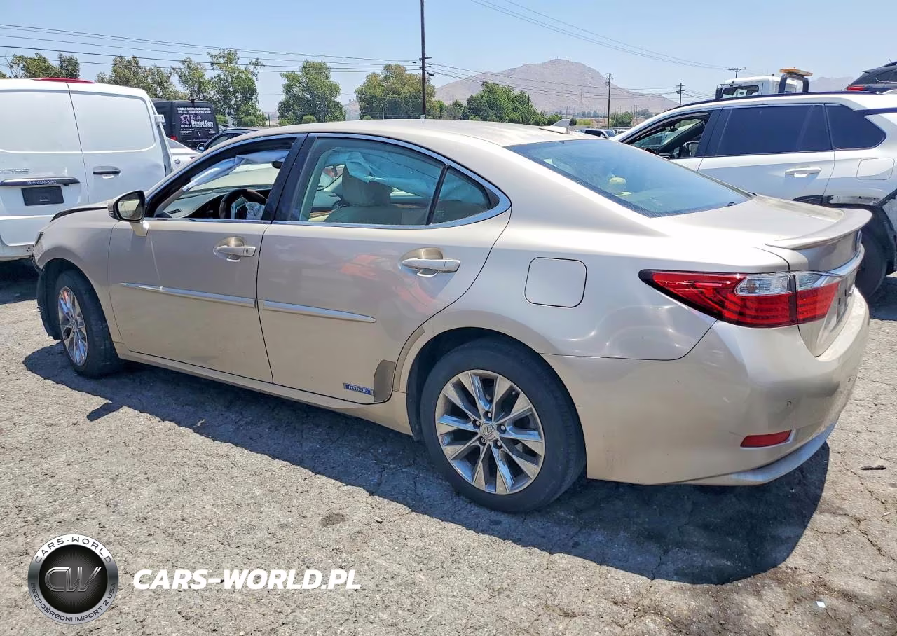 2013 Lexus Es 300H VIN:JTHBW1GG8D2012812 - 2