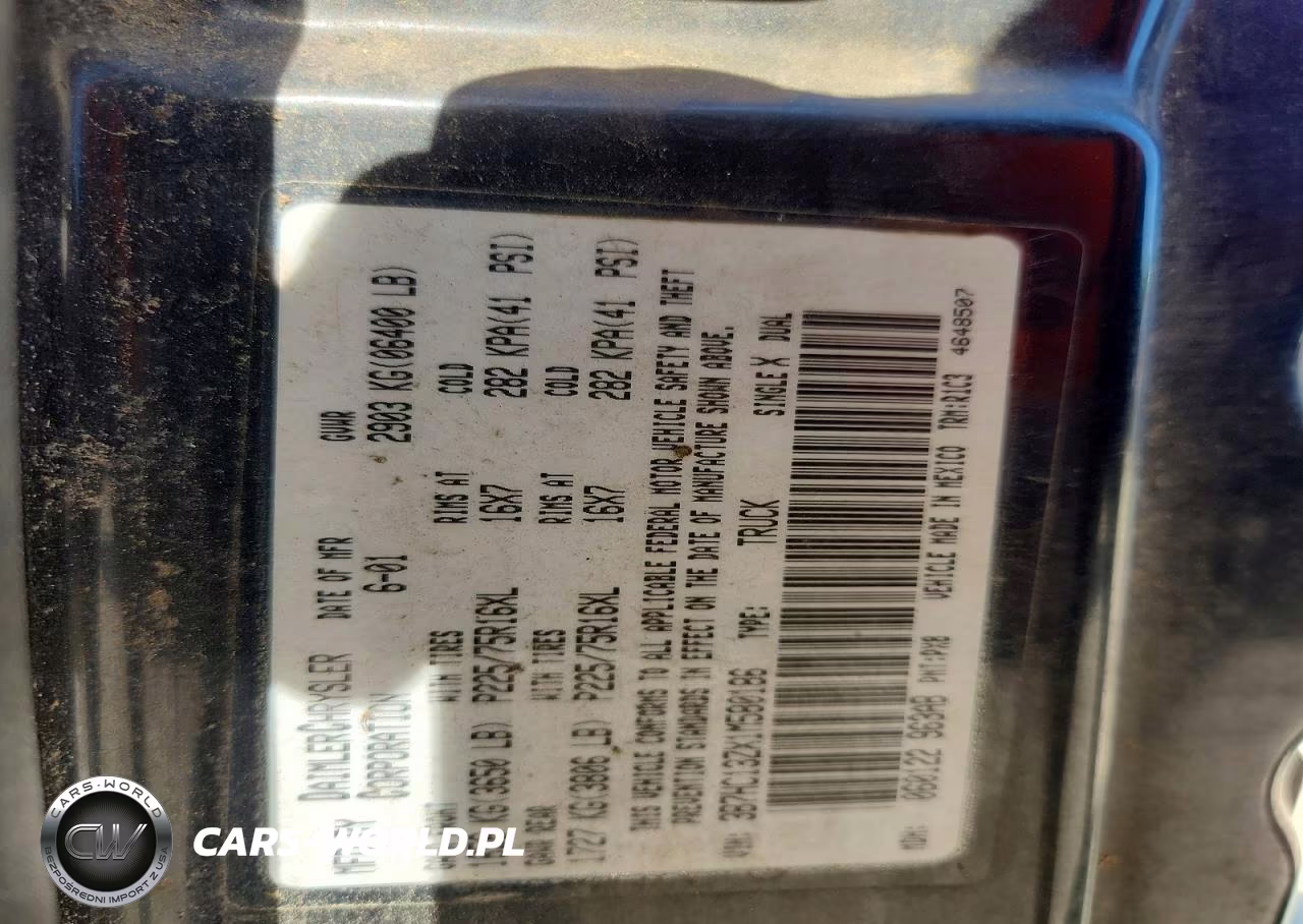 2001 Dodge Ram 1500 VIN:3B7HC13ZX1M580186 - 12