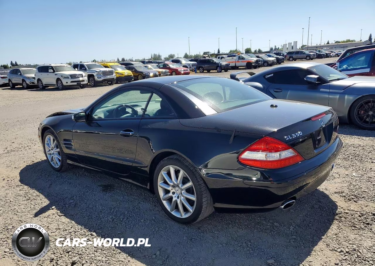 2007 Mercedes-Benz Sl 550 VIN:WDBSK71F57F124172 - 2