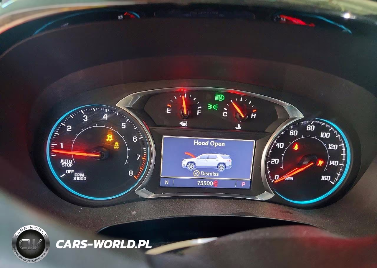 2020 Chevrolet Traverse Lt VIN:1GNERHKW6LJ258105 - 9