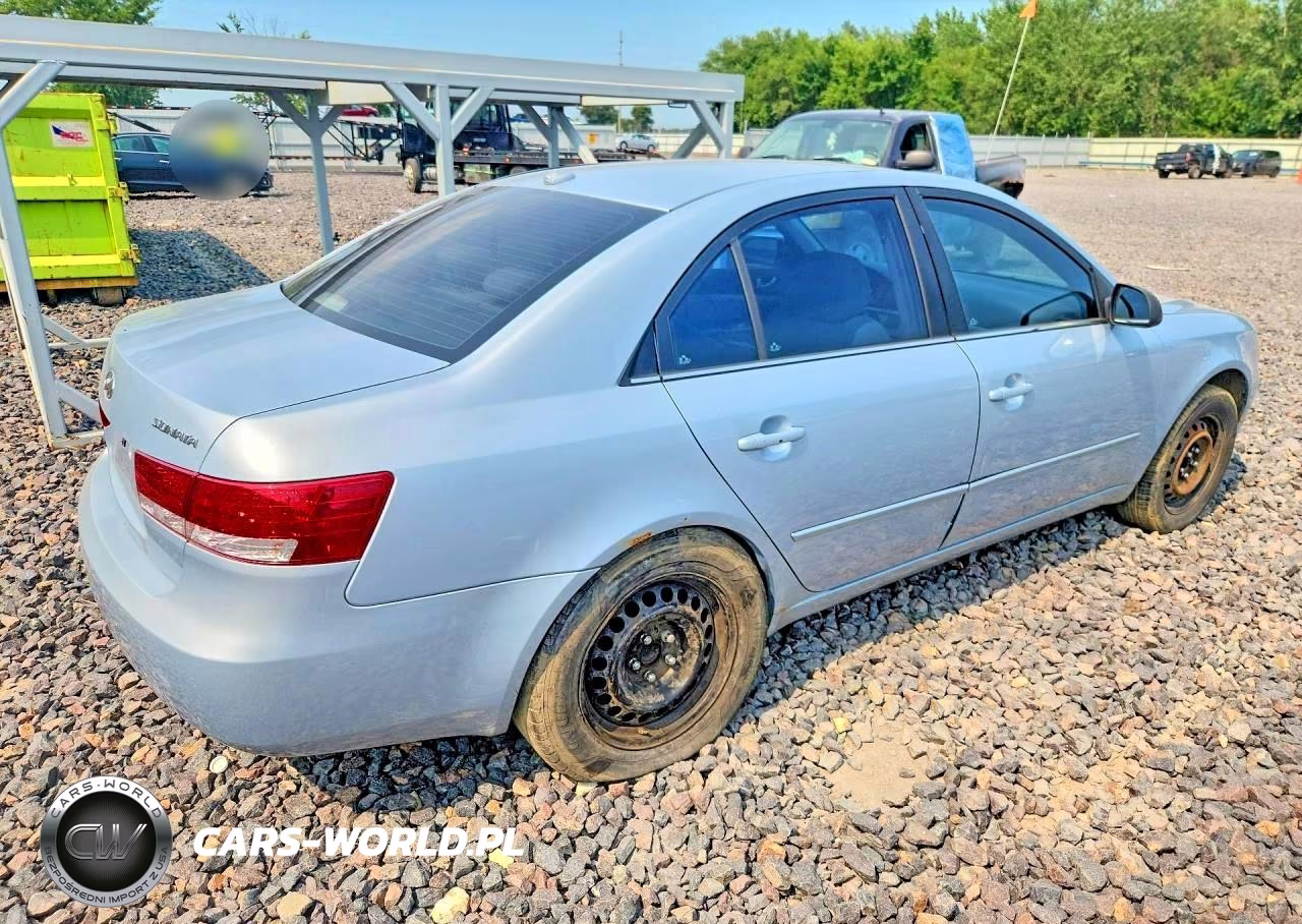 2008 Hyundai Sonata Gls VIN:5NPET46C38H386739 - 3