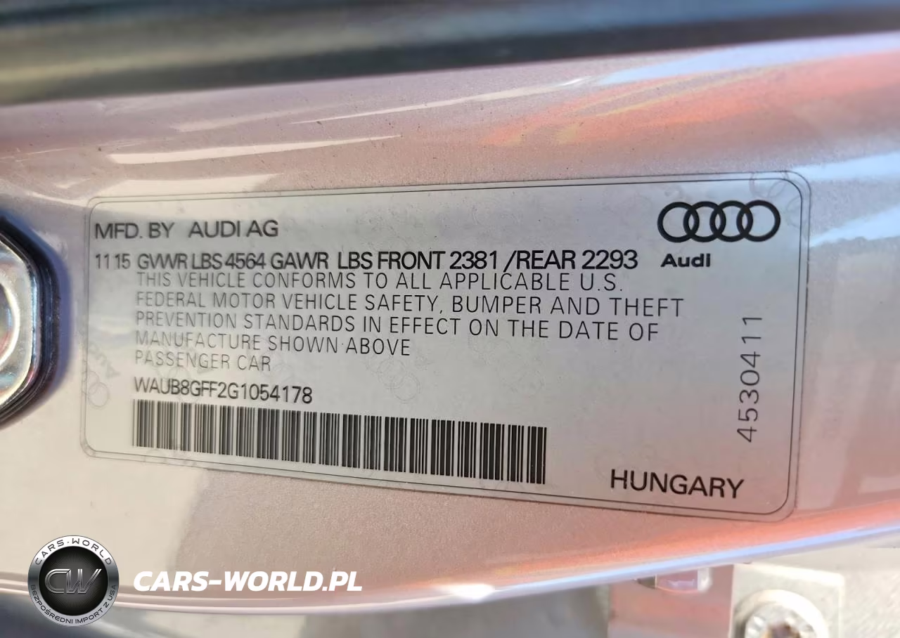 2016 Audi A3 Premium VIN:WAUB8GFF2G1054178 - 12