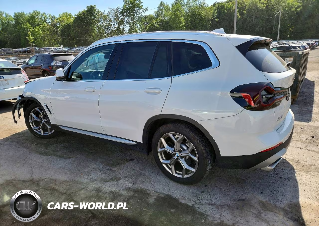 2022 BMW X3 xDrive30I VIN:5UX53DP07N9K64960 - 2
