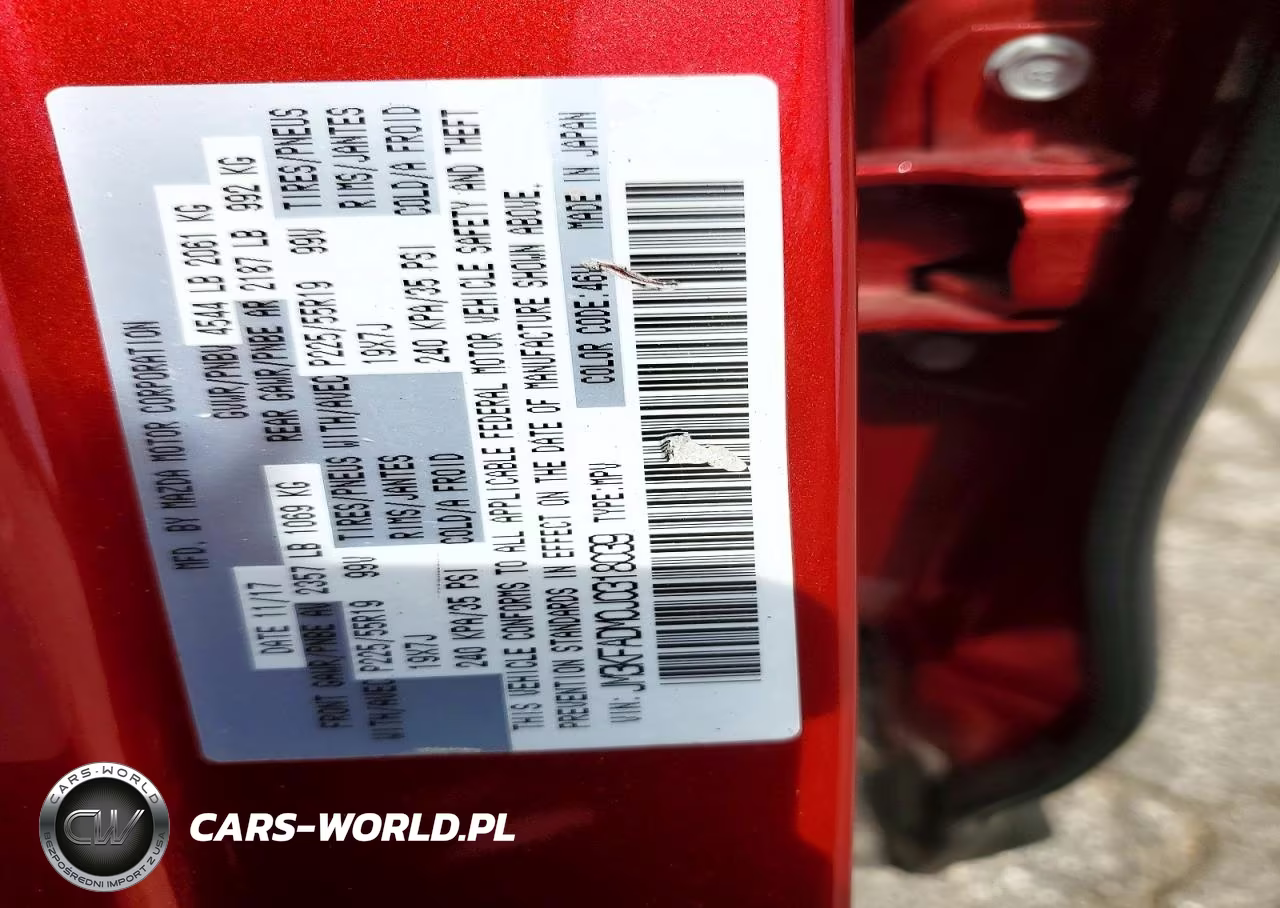 2018 Mazda Cx-5 Grand Touring VIN:JM3KFADM0J0318039 - 13