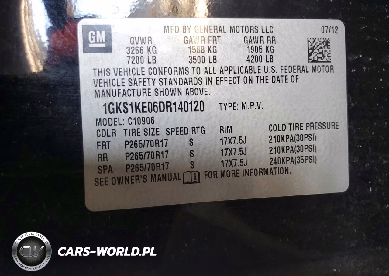 2013 GMC Yukon Xl C1500 Slt VIN:1GKS1KE06DR140120 - 13