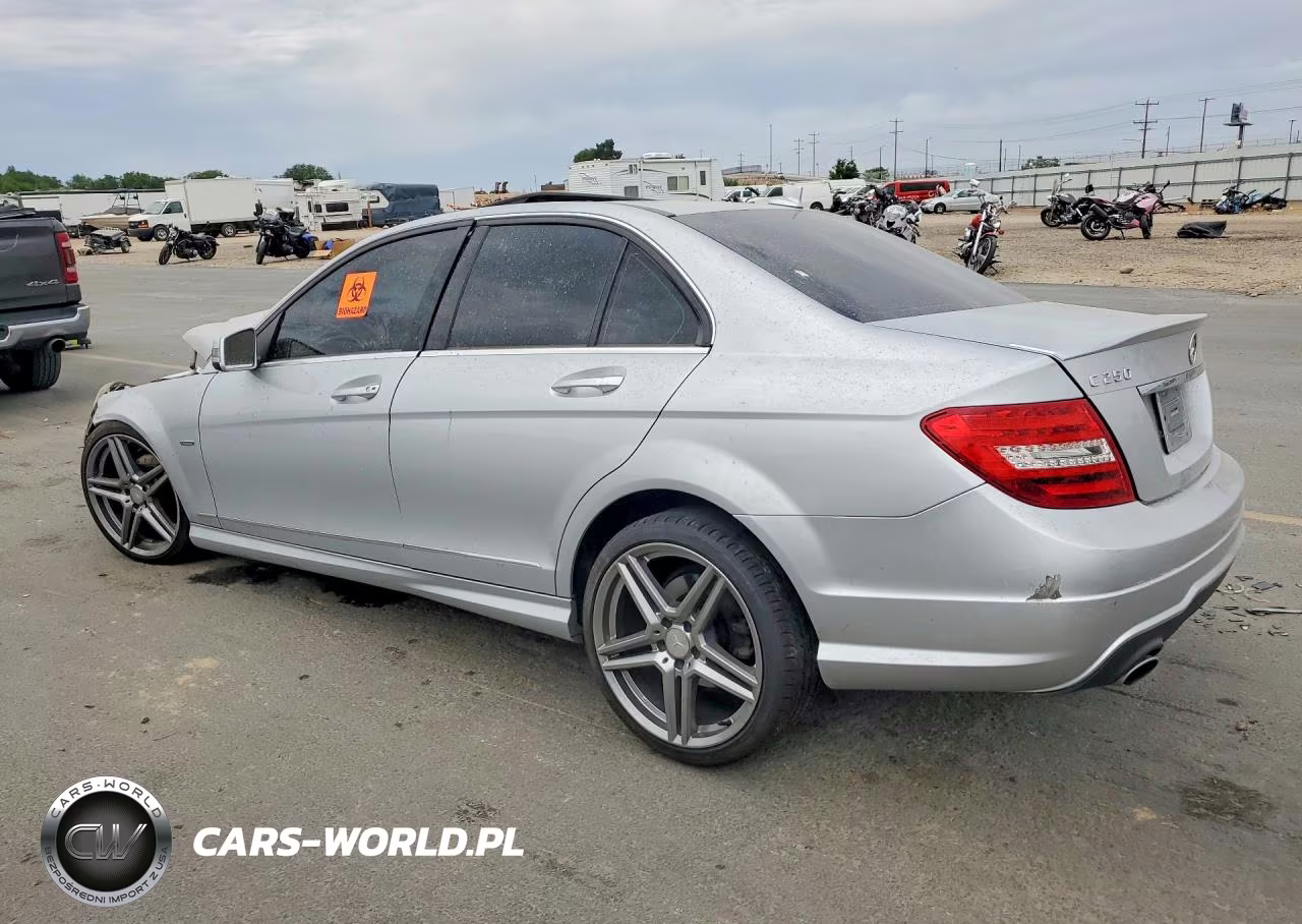 2012 Mercedes-Benz C 250 VIN:WDDGF4HB0CR220612 - 2