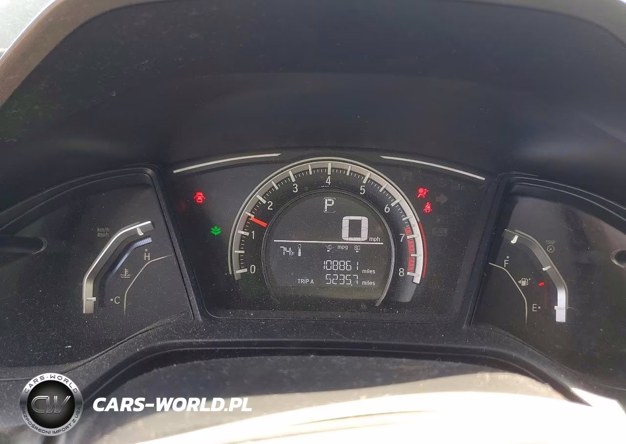 2017 Honda Civic Lx VIN:2HGFC4B06HH307834 - 9
