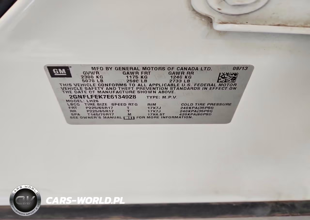 2014 Chevrolet Equinox 1Lt VIN:2GNFLFEK7E6134928 - 13