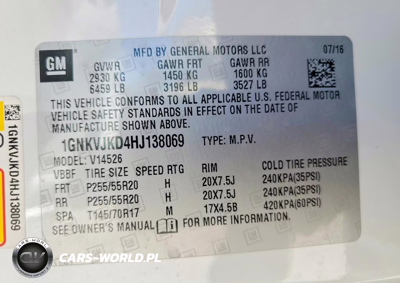 2017 Chevrolet Traverse Premier VIN:1GNKVJKD4HJ138069 - 13