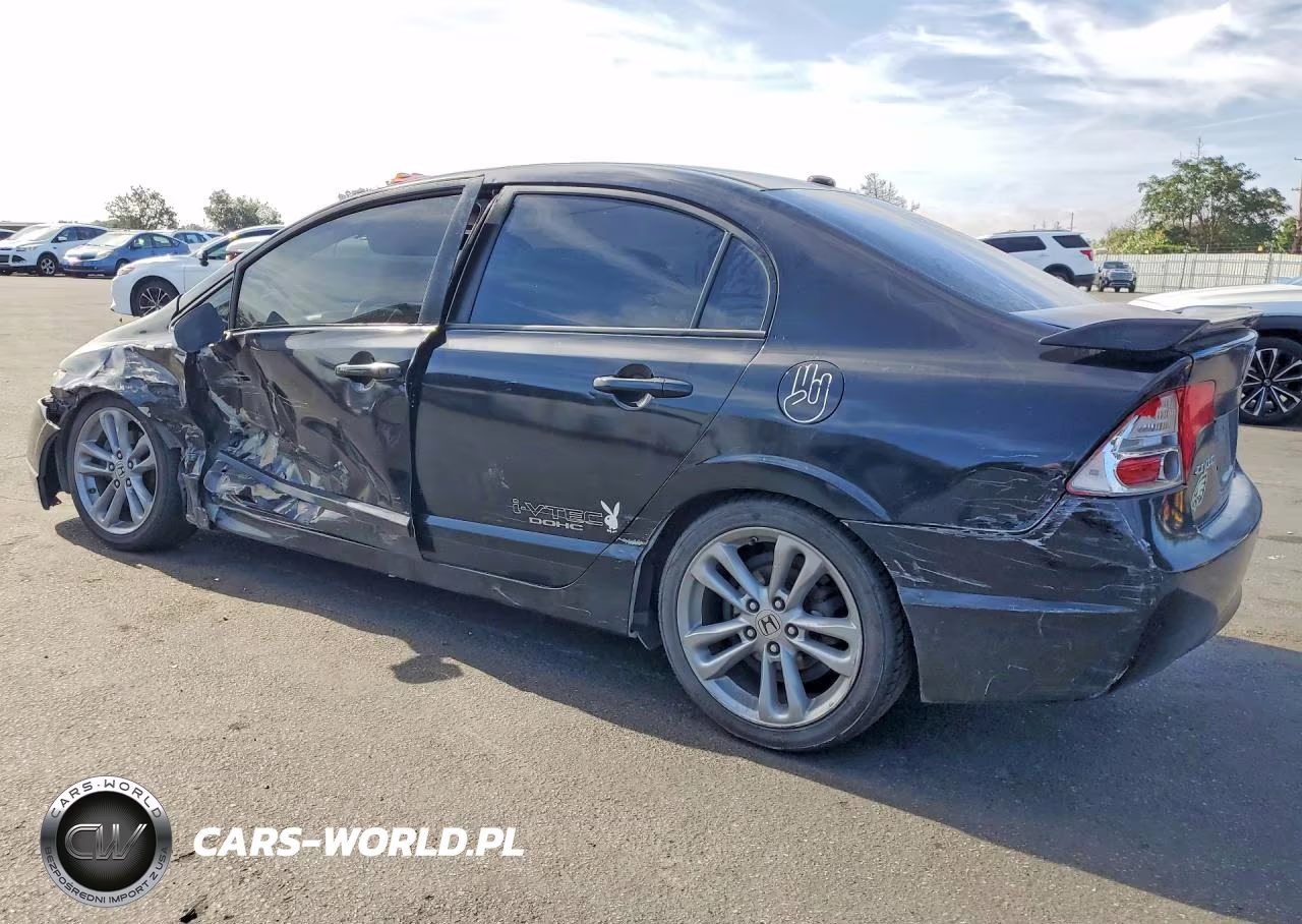 2008 Honda Civic Si VIN:2HGFA555X8H712047 - 2