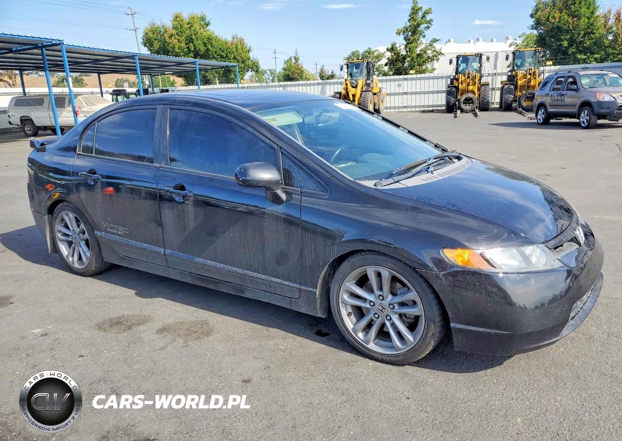 2008 Honda Civic Si VIN:2HGFA555X8H712047 - 4