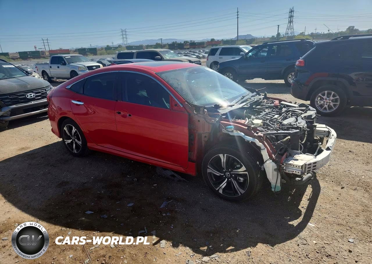 2016 Honda Civic Touring VIN:2HGFC1F91GH656602 - 4
