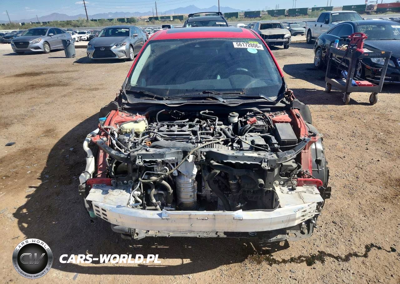 2016 Honda Civic Touring VIN:2HGFC1F91GH656602 - 5